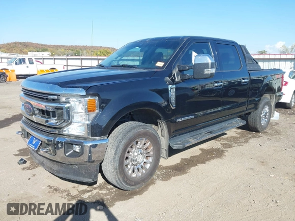 2021 Ford Super Duty F-250 SRW XL with VIN 1FT7W2BT4MEC88324, listed as a IAAI auction lot 40584769 with 163,379 mi miles. Bid and sale history available at carsss.com. Image 17.