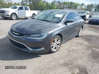 2016 Chrysler 200 Limited with VIN 1C3CCCAB4GN144108, listed as a IAAI auction lot 42052794 with 114,398 mi miles. Bid and sale history available at carsss.com. Image 2.