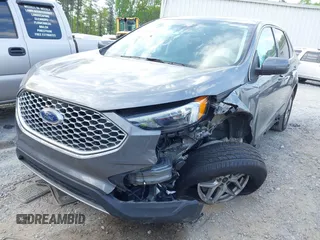2023 Ford Edge SEL with VIN 2FMPK4J92PBA24639, listed as a IAAI auction lot 42061985 with 1 mi miles. Bid and sale history available at carsss.com. Image 17.