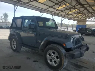 2015 Jeep Wrangler Sahara with VIN 1C4AJWBG9FL729104, listed as a Copart auction lot 51065615 with 216,779 mi miles and Clean Title. Bid and sale history available at carsss.com. Image 4.
