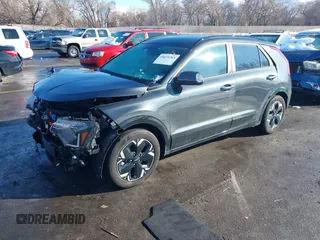 2023 Kia Niro Wave with VIN KNDCT3L18P5031858, listed as a IAAI auction lot 41635703 with 12,558 mi miles and . Bid and sale history available at DreamBid. Image 2.