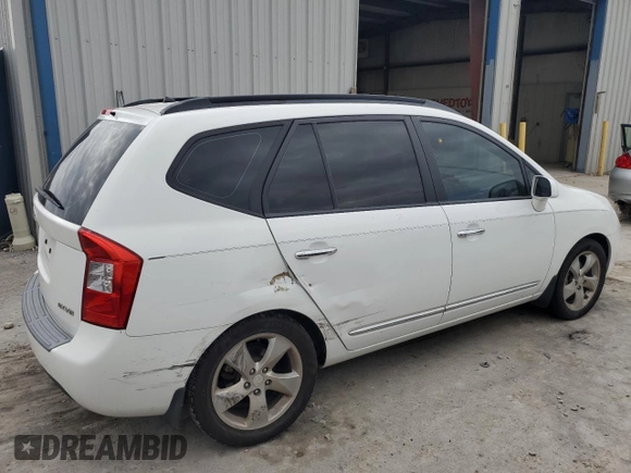 2008 Kia Rondo LX with VIN KNAFG526387167974, listed as a Copart auction lot 73644594 with 127,360 mi miles and Salvage Title. Bid and sale history available at carsss.com. Image 3.