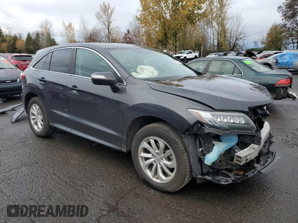 2016 Acura RDX with VIN 5J8TB3H36GL011182, listed as a Copart auction lot 81762464 with 97,102 mi miles and Salvage Title. Bid and sale history available at carsss.com. Image 4.