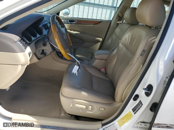2006 Lexus ES 330 with VIN JTHBA30G465156394, listed as a Copart auction lot 46320935 with 201,153 mi miles and Salvage Title. Bid and sale history available at carsss.com. Image 7.