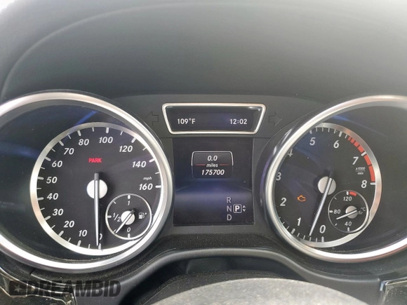 2014 Mercedes-Benz M 550 with VIN 4JGDA7DB2EA415465, listed as a Copart auction lot 63271375 with 175,700 mi miles and Clean title. Bid and sale history available at DreamBid. Image 9.