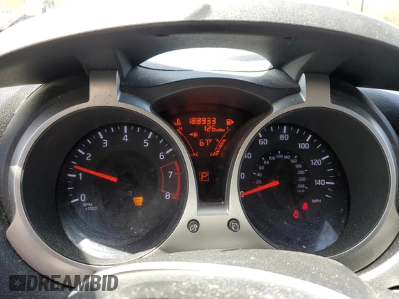 2014 Nissan Juke S with VIN JN8AF5MV2ET481532, listed as a Copart auction lot 54798345 with 188,933 mi miles and Clean title. Bid and sale history available at DreamBid. Image 9.