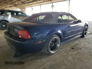 2003 Ford Mustang Deluxe with VIN 1FAFP44403F451821, listed as a Copart auction lot 52860955 with 133,780 mi miles and Clean Title. Bid and sale history available at carsss.com. Image 3.