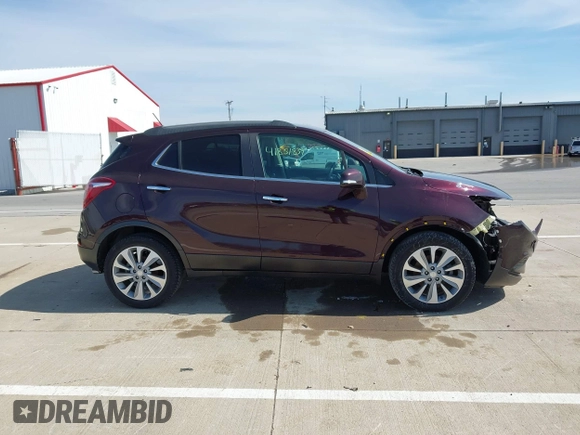2018 Buick Encore Preferred with VIN KL4CJASB7JB572715, listed as a IAAI auction lot 41851839 with 97,797 mi miles and . Bid and sale history available at DreamBid. Image 14.