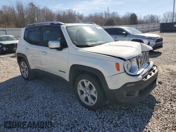 2018 Jeep Renegade Limited z VIN ZACCJADB1JPG74665, wystawiony jako Copart lot #46935345 z przebiegiem 80 318 mil mil oraz Szkoda całkowita • Salvage title. Historia ofert i sprzedaży dostępna na DreamBid. Obrazek 4.