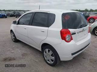 2009 Chevrolet Aveo 1LT with VIN KL1TD66E89B649285, listed as a IAAI auction lot 42127053 with 332,180 mi miles and . Bid and sale history available at DreamBid. Image 3.