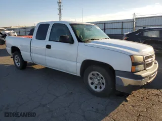 2007 Chevrolet Silverado 1500 Classic LT1 with VIN 1GCEC19X27Z145579, listed as a Copart auction lot 76590554 with 191,256 mi miles and Salvage Title. Bid and sale history available at carsss.com. Image 4.