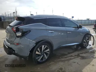 2022 Nissan Murano SL z VIN 5N1AZ2CS8NC109309, wystawiony jako Copart lot #44329765 z przebiegiem 22 069 mil mil oraz Szkoda całkowita • Salvage title. Historia ofert i sprzedaży dostępna na DreamBid. Obrazek 3.