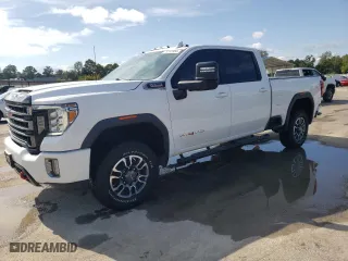2021 GMC Sierra 2500HD AT4 with VIN 1GT19PEY4MF154506, listed as a Copart auction lot 73243334 with 65,232 mi miles and Clean Title. Bid and sale history available at carsss.com. Image 1.