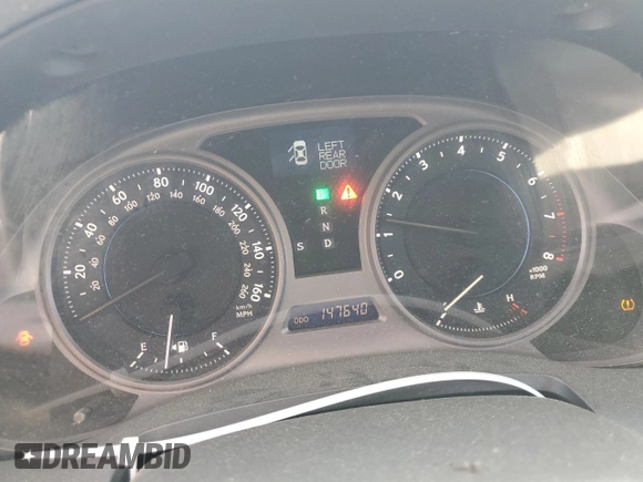 2007 Lexus IS 350 with VIN JTHBE262X72012801, listed as a Copart auction lot 52799505 with 147,640 mi miles and Salvage Title. Bid and sale history available at DreamBid. Image 9.