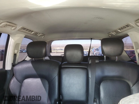 2020 Nissan Armada SV with VIN JN8AY2NDXLX017747, listed as a Copart auction lot 48585395 with 128,772 mi miles and Clean Title. Bid and sale history available at carsss.com. Image 10.