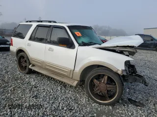2005 Ford Expedition Eddie Bauer with VIN 1FMFU17515LA67343, listed as a Copart auction lot 43562415 with 0 mi miles and Salvage Title. Bid and sale history available at carsss.com. Image 4.