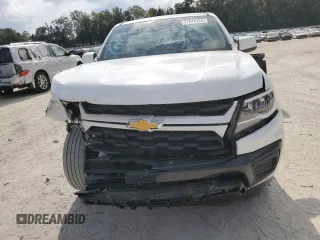 2021 Chevrolet Colorado 2WD Work Truck with VIN 1GCGSBENXM1158824, listed as a Copart auction lot 77974724 with 73,006 mi miles and Non repairable. Bid and sale history available at DreamBid. Image 5.