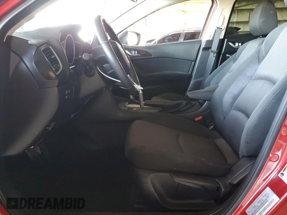 2014 Mazda 3 i Touring with VIN JM1BM1V71E1156056, listed as a Copart auction lot 52010625 with 105,811 mi miles and Salvage Title. Bid and sale history available at DreamBid. Image 7.