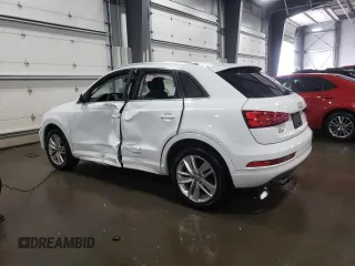 2017 Audi Q3 Premium Plus with VIN WA1JCCFS8HR001694, listed as a Copart auction lot 38311113 with 60,086 mi miles. Bid and sale history available at carsss.com. Image 2.