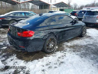 2017 BMW M4 with VIN WBS3R9C51HK709916, listed as a IAAI auction lot 41223578 with 24,225 mi miles. Bid and sale history available at carsss.com. Image 4.