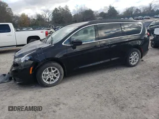 2021 Chrysler Voyager LXI with VIN 2C4RC1DG6MR513602, listed as a Copart auction lot 81784494 with 53,045 mi miles and Non Repairable. Bid and sale history available at carsss.com. Image 1.