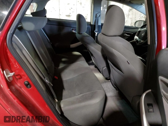 2013 Toyota Prius One with VIN JTDKN3DU9D1650809, listed as a Copart auction lot 53112825 with 251,324 mi miles and Clean Title. Bid and sale history available at carsss.com. Image 11.
