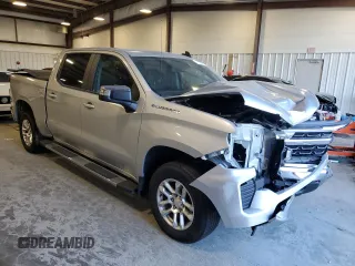 2022 Chevrolet Silverado 1500 LT with VIN 1GCPACEK9NZ503679, listed as a Copart auction lot 81778704 with 22,644 mi miles and Salvage Title. Bid and sale history available at carsss.com. Image 4.