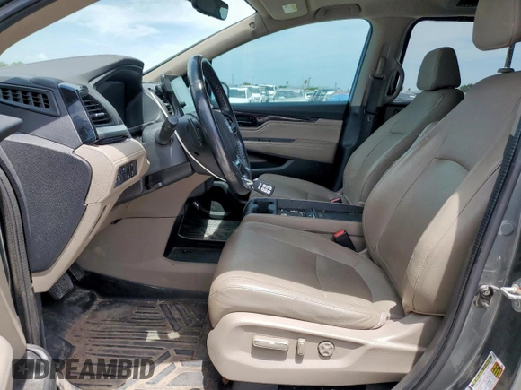 2018 Honda Odyssey Elite с VIN 5FNRL6H92JB104898, выставлен на аукционе Copart как лот 65257635 с пробегом 147 250 миль миль и Чистый • Clean title. История ставок и продаж доступна на DreamBid. Изображение 7.