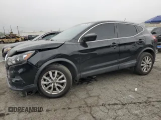 2020 Nissan Rogue S with VIN JN1BJ1CV2LW261282, listed as a Copart auction lot 50753345 with 81,762 mi miles and Salvage title. Bid and sale history available at DreamBid. Image 1.