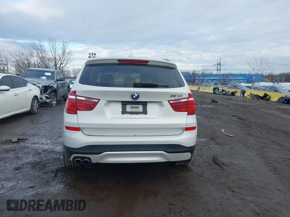2017 BMW X3 xDrive28i with VIN 5UXWX9C5XH0T09163, listed as a IAAI auction lot 41119805 with 37,990 mi miles and . Bid and sale history available at DreamBid. Image 17.