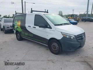 2016 Mercedes-Benz Metris Cargo with VIN WD3PG2EA7G3143991, listed as a IAAI auction lot 41853984 with 81,439 mi miles. Bid and sale history available at carsss.com. Image 1.