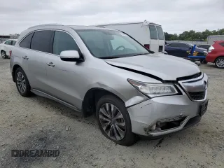 2014 Acura MDX Technology with VIN 5FRYD4H69EB036137, listed as a Copart auction lot 54386865 with 188,569 mi miles and Salvage title. Bid and sale history available at DreamBid. Image 4.