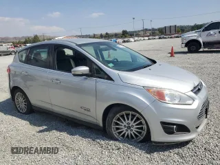 2014 Ford C-Max Energi SEL with VIN 1FADP5CUXEL518301, listed as a Copart auction lot 66104954 with 151,890 mi miles and Salvage Title. Bid and sale history available at carsss.com. Image 4.