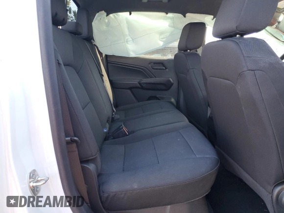 2024 Chevrolet Colorado 2WD Work Truck with VIN 1GCGSBEC8R1132891, listed as a Copart auction lot 46445545 with 3,588 mi miles and Salvage Title. Bid and sale history available at DreamBid. Image 10.