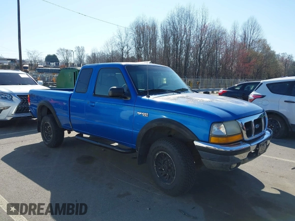 1998 Ford Ranger XL with VIN 1FTZR15X4WPB16830, listed as a IAAI auction lot 41765536 with 246,506 mi miles. Bid and sale history available at carsss.com. Image 1.
