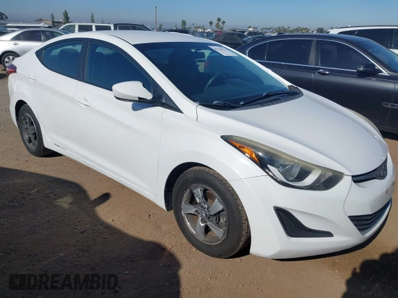 2015 Hyundai Elantra SE z VIN 5NPDH4AE8FH651884, wystawiony jako IAAI lot #42328121 z przebiegiem 128 520 mil mil oraz . Historia ofert i sprzedaży dostępna na DreamBid. Obrazek 1.