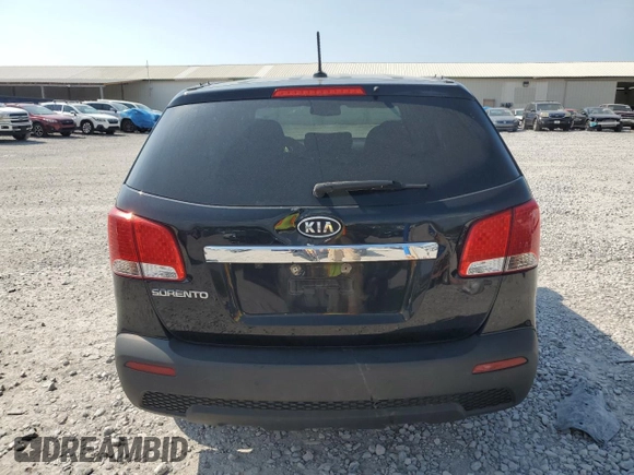2012 Kia Sorento LX with VIN 5XYKT4A60CG233384, listed as a Copart auction lot 55022945 with 160,141 mi miles and Salvage Title. Bid and sale history available at DreamBid. Image 6.