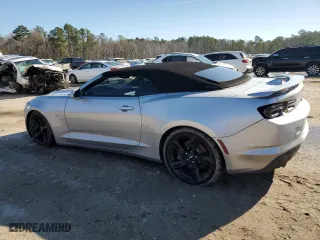 2019 Chevrolet Camaro 2SS with VIN 1G1FH3D70K0126155, listed as a Copart auction lot 44976985 with 129,202 mi miles and Salvage Title. Bid and sale history available at carsss.com. Image 2.