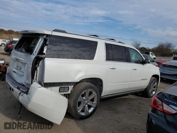 2019 Chevrolet Suburban Premier with VIN 1GNSKJKC4KR249147, listed as a Copart auction lot 79058174 with 88,514 mi miles and Salvage Title. Bid and sale history available at DreamBid. Image 3.