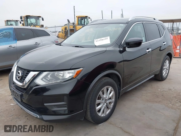 2017 Nissan Rogue SV with VIN JN8AT2MT1HW146593, listed as a IAAI auction lot 41528155 with 73,703 mi miles. Bid and sale history available at carsss.com. Image 17.