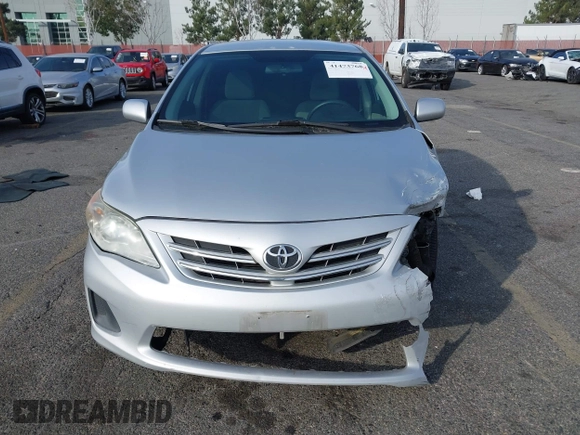 2013 Toyota Corolla L with VIN 2T1BU4EE0DC104010, listed as a IAAI auction lot 41473768 with 67,808 mi miles. Bid and sale history available at carsss.com. Image 13.