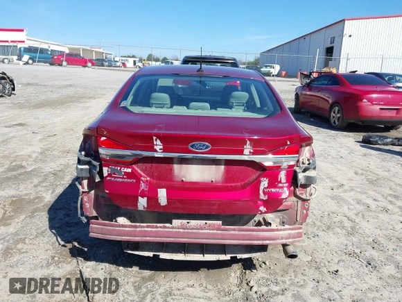 2018 Ford Fusion Hybrid SE with VIN 3FA6P0LU1JR243022, listed as a IAAI auction lot 41470052 with 119,636 mi miles. Bid and sale history available at carsss.com. Image 6.