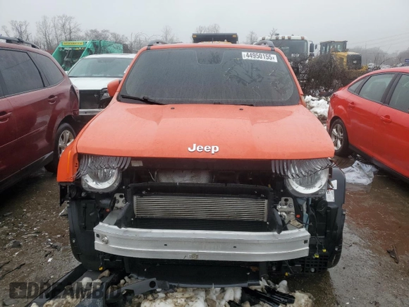 2017 Jeep Renegade Latitude z VIN ZACCJBBB9HPF20630, wystawiony jako Copart lot #44950155 z przebiegiem 72 506 mil mil oraz Szkoda całkowita • Salvage title. Historia ofert i sprzedaży dostępna na DreamBid. Obrazek 5.