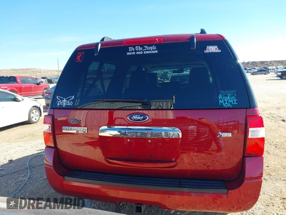 2013 Ford Expedition EL Limited with VIN 1FMJK1K55DEF63885, listed as a IAAI auction lot 41394116 with 118,297 mi miles. Bid and sale history available at carsss.com. Image 17.
