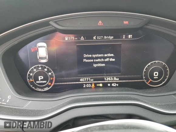 2018 Audi Q5 Premium Plus with VIN WA1BNAFY9J2218337, listed as a Copart auction lot 49578744 with 40,771 mi miles and Salvage Title. Bid and sale history available at carsss.com. Image 9.
