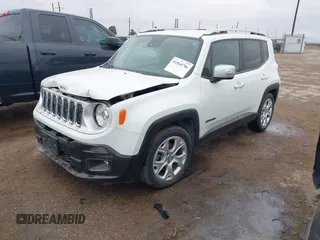 2018 Jeep Renegade Limited with VIN ZACCJADB1JPH47503, listed as a IAAI auction lot 41564796 with 91,226 mi miles and . Bid and sale history available at DreamBid. Image 17.