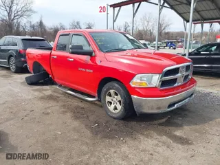 2011 Ram 1500 SLT with VIN 1D7RV1GP1BS673328, listed as a IAAI auction lot 41900274 with 129,066 mi miles. Bid and sale history available at carsss.com. Image 1.