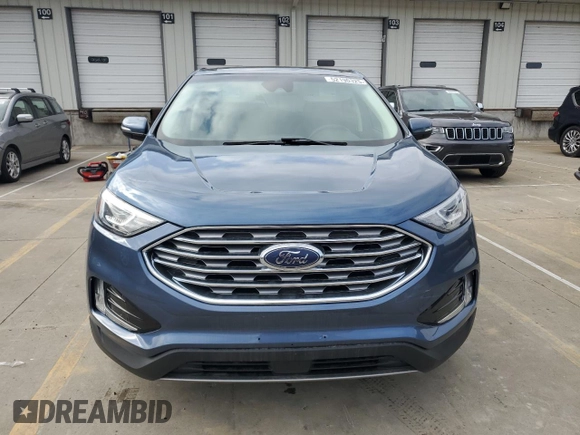 2019 Ford Edge SEL with VIN 2FMPK4J97KBB47474, listed as a Copart auction lot 52190325 with 80,520 mi miles and Salvage title. Bid and sale history available at DreamBid. Image 5.