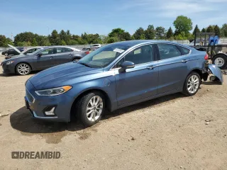 2019 Ford Fusion Titanium with VIN 3FA6P0SU2KR236244, listed as a Copart auction lot 56233505 with 48,081 mi miles and Salvage title. Bid and sale history available at DreamBid. Image 1.