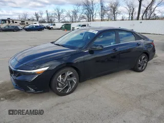 2024 Hyundai Elantra Limited z VIN KMHLN4DJ3RU116061, wystawiony jako Copart lot #81118414 z przebiegiem 6 256 mil mil oraz Szkoda całkowita • Salvage title. Historia ofert i sprzedaży dostępna na DreamBid. Obrazek 1.